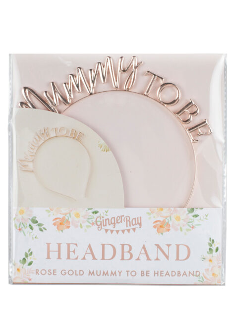 serre tête future maman, accessoire Baby shower, headband mummy to be, Diadème Future Maman, pour Baby shower, Ginger Ray