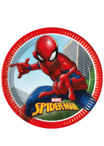 assiettes Spiderman, vaisselle Spiderman, assiettes jetables Spiderman, Vaisselle Spiderman, Assiettes 23 cm