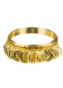 bracelet oriental avec pièces, bracelet pièces dorées, bracelet oreintal, Bracelet Oriental Doré, avec Pièces
