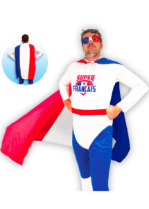 déguisement super français, super héros, déguisement humour, Déguisement de Super Français