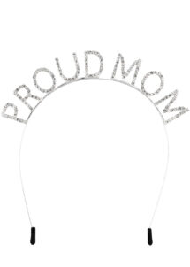 Accessoire maman fête des mères, serre tête maman strass