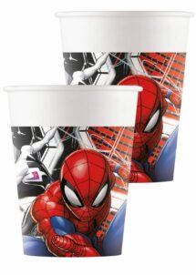 GOBELETS ANNIVERSAIRE SPIDERMAN, anniversaire spiderman