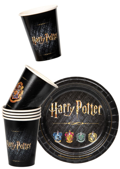 gobelets Harry Potter, vaisselle Harry Potter, anniversaire harry potter, vaisselle jetable, vaisselle harry potter, Vaisselle Harry Potter Poudlard, Gobelets