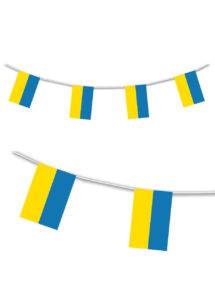 drapeaux ukraine, guirlande drapeaux ukraine, drapeaux ukrainiens, Guirlande Drapeaux, Ukraine