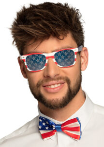 lunettes drapeau américain, accessoire américain déguisement, accessoire états unis déguisement, lunettes drapeaux, lunettes de supporter déguisement, lunettes de déguisement