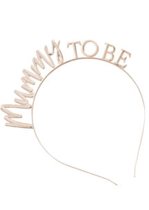 serre tête future maman, accessoire Baby shower, headband mummy to be