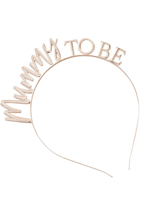 serre tête future maman, accessoire Baby shower, headband mummy to be, Diadème Future Maman, pour Baby shower, Ginger Ray