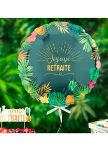 ballon retraite, ballon joyeuse retraite, ballon hélium retraite, décorations retraite