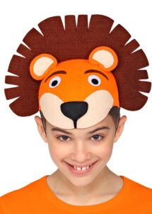chapeau de lion, chapeaux animaux, chapeau lion enfant