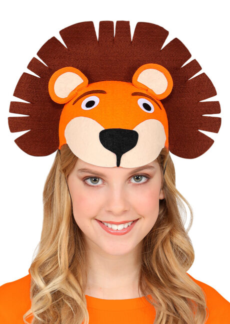 chapeau de lion, chapeaux animaux, chapeau lion enfant, Chapeau de Lion, Enfant