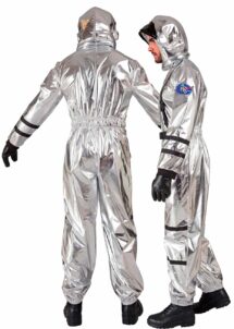déguisement astronaute, costume d'astronaute, casque astronaute, Déguisement Astronaute Argent avec Casque Souple