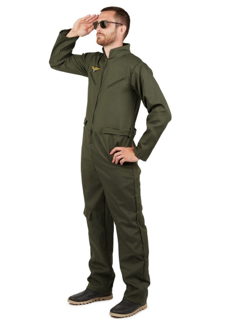 Déguisement Aviateur, Pilote Top Gun - Aux Feux de la Fête
