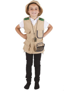 déguisement d'explorateur enfant, kit déguisement explorateur garçon