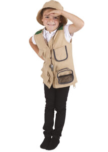 déguisement d'explorateur enfant, kit déguisement explorateur garçon