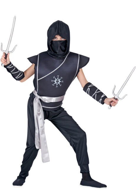 déguisement de Ninja garçon, déguisement de ninja enfant, Déguisement de Ninja, Longue Ceinture, Garçon