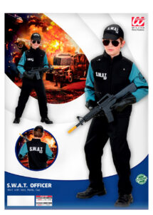 déguisement de policier swat enfant, déguisement policier garçon, costume swat garçon