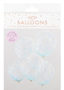 ballons confettis, ballons baby shower, ballons hélium, ballons révélation, ginger ray