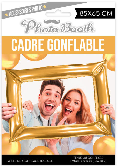 cadre gonflable, Photo Booth, cadre Photo Booth doré, Cadre Photo Booth Gonflable, Doré