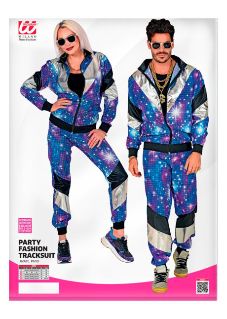 déguisement années 80, survêtement années 80 femme, costume années 80, Déguisement Années 80, Survêtement Disco, Galaxie