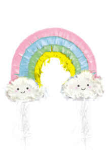 pinata, pinata mexicaine, pinata d'anniversaire, pinata pour anniversaire, pinata arc en ciel