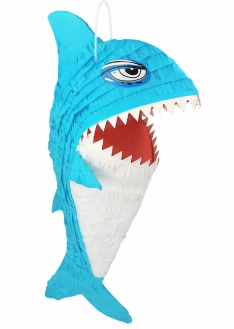 PINATA REQUIN ANNIVERSAIRE, pinata anniversaire enfant, Pinata Requin – Anniversaire Thème Mer et Océan – 62,5 cm
