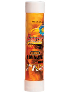 fumigène orange, fumigènes à main, fumigènes ardi, fumigènes paris, Fumigène Orange, à Frottoir, 1 mn