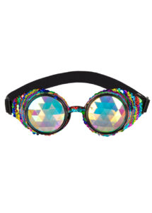 lunettes sequins, Coachella, festival, lunettes, accessoires festivals, Lunettes Festival Party, Sequins Multicolores