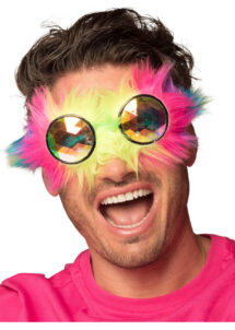 Coachella, festival, lunettes, accessoires festivals, fluos