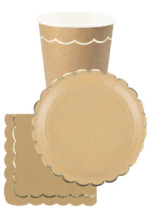 VAISSELLE JETABLE KRAFT