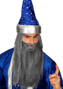 barbe grise, postiche, fausse barbe
