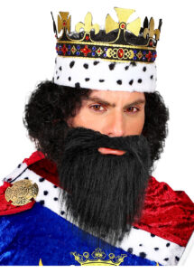 postiche, barbe noire, fausse barbe