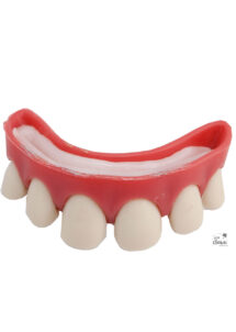 dentier humour, fausses dents, dentier, Dentier Dents Larges et Ecartées, avec Pâte