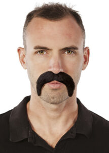 postiche, moustache, fausse moustache noire, Moustache Noire, 1900