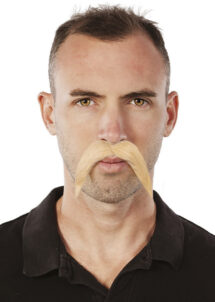 moustache viking, moustache gaulois, moustache blonde, postiche blond, Moustache Blonde de Gaulois et Viking