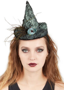 mini chapeau de sorcière, chapeaux de sorcière halloween, serre tête sorcière