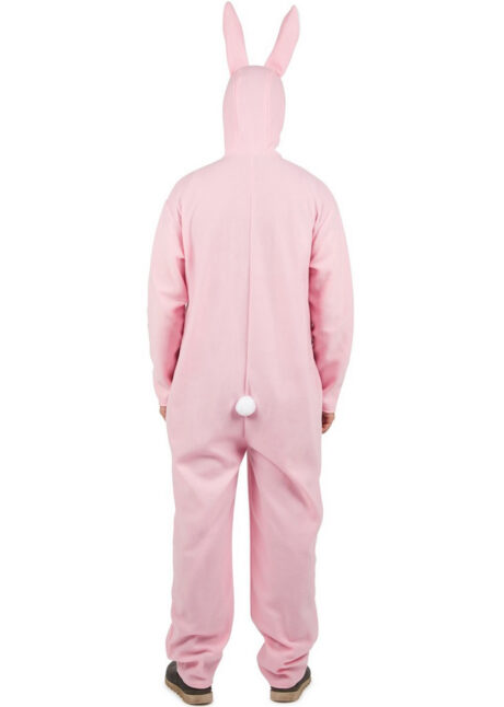 déguisement de lapin, costume de lapin, déguisement animaux adultes, Déguisement de Lapin Rose, Ventre Blanc