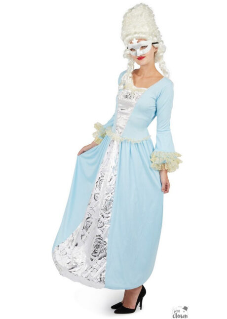 déguisement princesse femme, costume de marquise, déguisement de marquise, Déguisement de Marquise, Princesse Bleue Dentelle