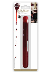 faux sang tube à essai, faux sang maquillage, faux sang halloween
