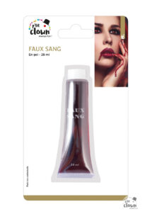faux sang réaliste, gel faux sang, maquillage faux sang halloween, faux sang de vampire, faux sang paris, faux sang effets spéciaux