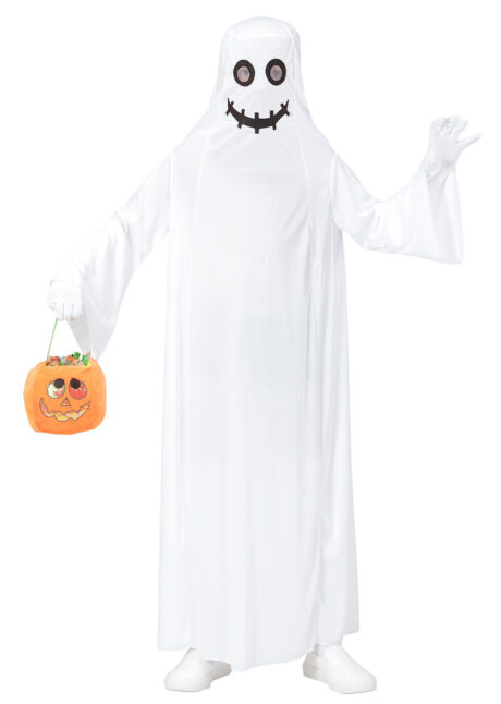 déguisement de fantôme enfant, costume de fantôme halloween, déguisement halloween enfants, Déguisement de Fantôme Yeux Noirs, Garçon