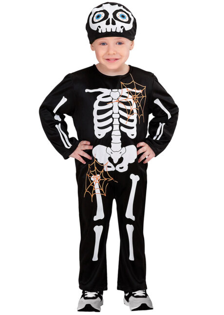 déguisement de squelette bébé, costume de squelette garçon, Déguisement de Squelette Baby
