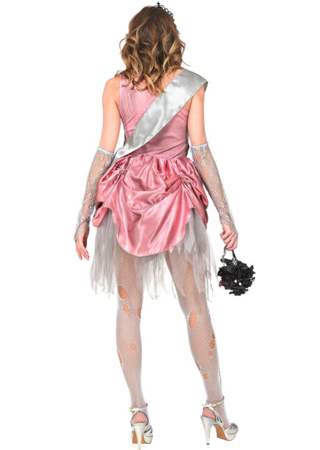 déguisement zombie femme, costume reine promo zombie, déguisement halloween femme, Déguisement Reine du Bal de Promo Zombie