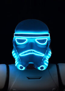 masque trooper led, masque trooper lumineux, Star Wars, masque storm trooper lumineux, Masque de Trooper, Lumineux