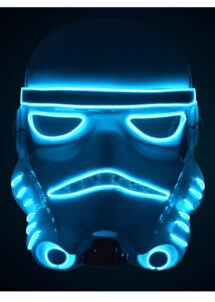masque trooper led, masque trooper lumineux, Star Wars, masque storm trooper lumineux