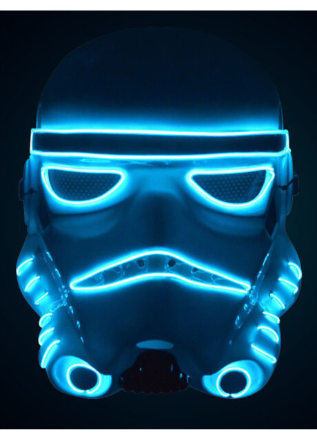 masque trooper led, masque trooper lumineux, Star Wars, masque storm trooper lumineux, Masque de Trooper, Lumineux