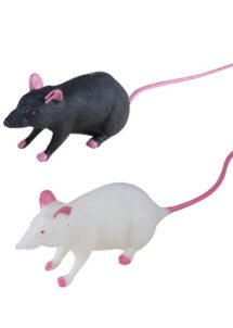 souris, fausse souris, souris halloween, Souris Noire ou Blanche, 20 cm