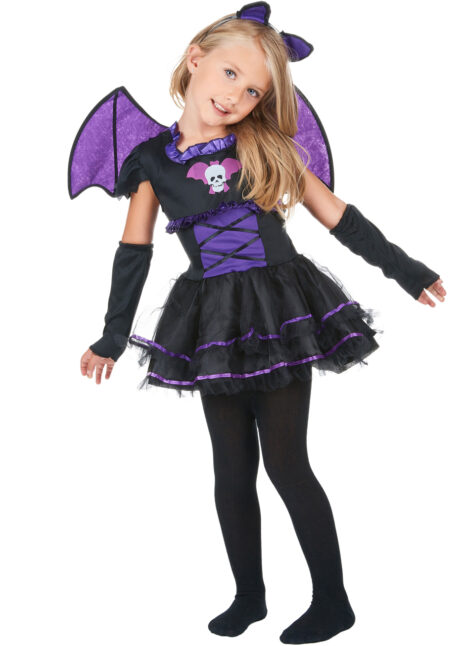 costume chauve souris halloween, déguisement halloween fille, déguisement chauve souris fille, Déguisement de Chauve Souris, Fille