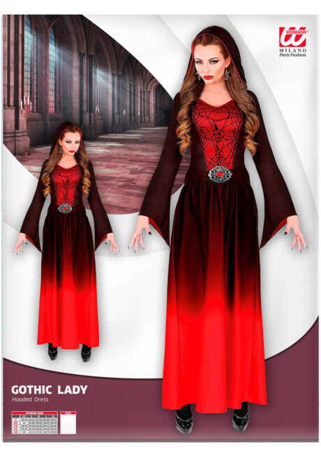 déguisement de vampire gothique femme, déguisement halloween femme, costume halloween vampire, Déguisement de Vampire, Lady Gothique