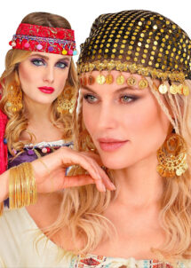 boucles d'oreilles orientales, boucles créoles festivals, boucles d'oreilles déguisements gitanes