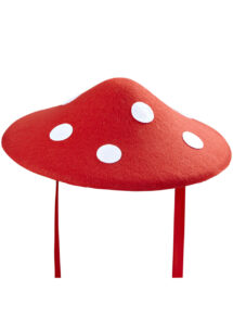 chapeau champignon, chapeau todd, chapeau humour, chapeau amanite tue mouche, chapeau humoristique, Chapeau Champignon, Feutre